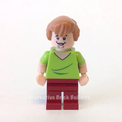 LEGO Minifigure-Shaggy - Open Mouth Grin-Scooby-Doo-SCD003-Creative Brick Builders